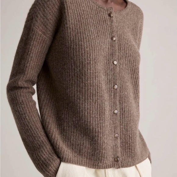 QUINCE 100% Yak wool super soft cardigan sweater - Picture 3 of 11